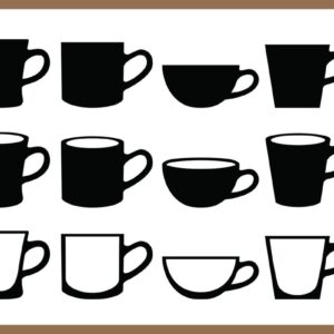 Intra απο ξύλο plywood 3mm-4mm πάχος - Coffee Cup , Tea Cup , Cricut, PDF Δίασταση 20x20 cm INTRAFABR-34332537
