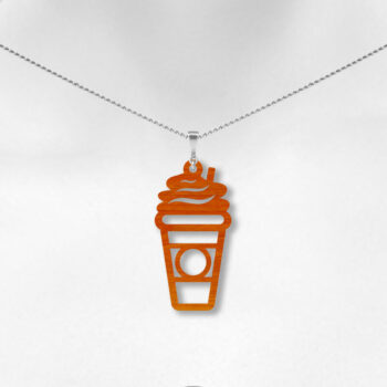 Intra απο ξύλο plywood 3mm-4mm πάχος - Coffee Earrings Cut File, Coffee Cup Δίασταση 3x3 cm INTRAFABR-77693237 - Image 2