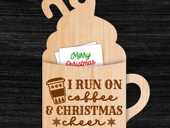 Intra απο ξύλο plywood 3mm-4mm πάχος - Γραφικό πακέτο θήκης δωροκάρτας καφέ Δίασταση 30x20 cm INTRAFABR-78362384 - Image 4