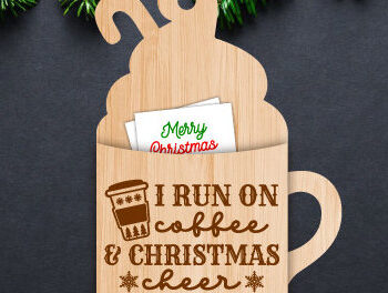 Intra απο ξύλο plywood 3mm-4mm πάχος - Γραφικό σχέδιο θήκης δώρου για καφέ Δίασταση 30x20 cm INTRAFABR-78362351 - Image 1