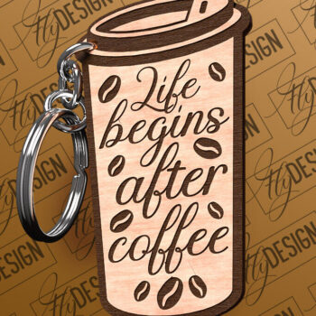 Intra απο ξύλο plywood 3mm-4mm πάχος - Κοπή Laser Μπρελόκ Καφέ | Αστεία αποσπάσματα Δίασταση 4x4 cm INTRAFABR-80143015 - Image 9