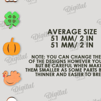 Intra απο ξύλο plywood 3mm-4mm πάχος - Coffee Pod Holders Bundle Cut Laser Δίασταση 30x20 cm INTRAFABR-120039894 - Image 6