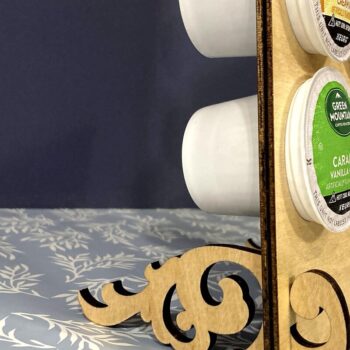 Intra απο ξύλο plywood 3mm-4mm πάχος - Αρχεία Coffee Pod, K-Pod Holder  Files Δίασταση 30x20 cm INTRAFABR-100441784 - Image 4