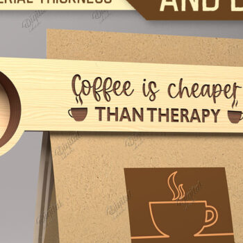 Intra απο ξύλο plywood 3mm-4mm πάχος - Πακέτο  με κλιπ για σέσουλα και τσάντα Δίασταση 30x20 cm INTRAFABR-87262246 - Image 3