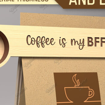 Intra απο ξύλο plywood 3mm-4mm πάχος - Πακέτο  με κλιπ για σέσουλα και τσάντα Δίασταση 30x20 cm INTRAFABR-87262246 - Image 5