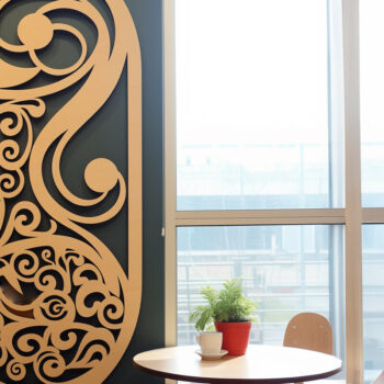 Intra απο ξύλο plywood 3mm-4mm πάχος - Συλλογή Coffee Shop Laser Cut Decor Δίασταση 30x20 cm INTRAFABR-90713687 - Image 2