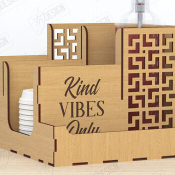 Intra απο ξύλο plywood 3mm-4mm πάχος - Πακέτο με σιρόπι καφέ | Καφετέρια Δίασταση 20x20 cm INTRAFABR-119599316 - Image 9