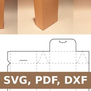 Intra απο ξύλο plywood 3mm-4mm πάχος - Καφές, κουτί τσαγιού Δίασταση 20x20 cm INTRAFABR-33667382