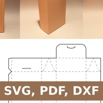 Intra απο ξύλο plywood 3mm-4mm πάχος - Καφές, κουτί τσαγιού Δίασταση 20x20 cm INTRAFABR-33667382 - Image 1