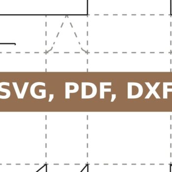 Intra απο ξύλο plywood 3mm-4mm πάχος - Καφές, κουτί τσαγιού Δίασταση 20x20 cm INTRAFABR-33667382 - Image 2