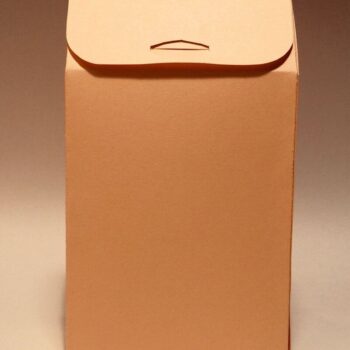 Intra απο ξύλο plywood 3mm-4mm πάχος - Καφές, κουτί τσαγιού Δίασταση 20x20 cm INTRAFABR-33667382 - Image 3