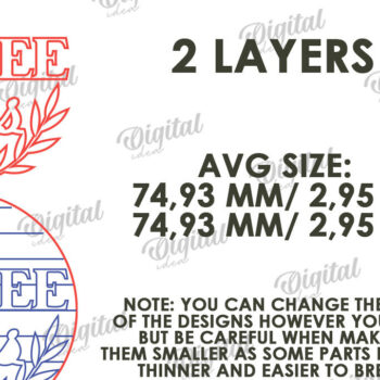 Intra απο ξύλο plywood 3mm-4mm πάχος - Διακόσμηση δίσκου καφέ σε επίπεδα Δίασταση 30x20 cm INTRAFABR-120977202 - Image 2