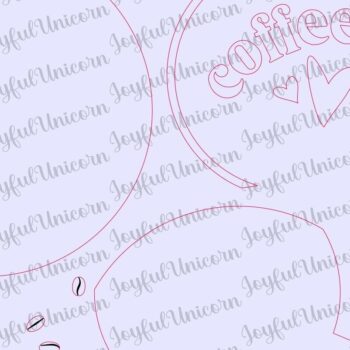 Intra απο ξύλο plywood 3mm-4mm πάχος - Σημάδι ώρας καφέ  |  κοπής με λέιζερ Δίασταση 20x20 cm INTRAFABR-32258977 - Image 6