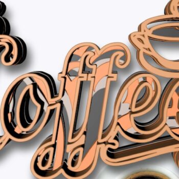 Intra απο ξύλο plywood 3mm-4mm πάχος - Καφέ + φλιτζάνι, 3d Mandala, 4 στρώσεις Δίασταση 30x30 cm INTRAFABR-31433249 - Image 4