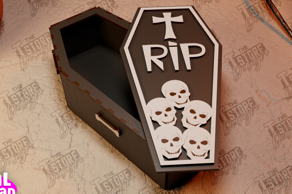 Intra απο ξύλο plywood 3mm-4mm πάχος - Κουτί κουφέτας | Αποκριάτικες λιχουδιές |CNC Δίασταση 15x15 cm INTRAFABR-104881817