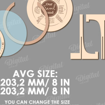 Intra απο ξύλο plywood 3mm-4mm πάχος - Θήκη νομισμάτων . Ξύλινο Κουτιά Δίασταση 30x20 cm INTRAFABR-123566549 - Image 2