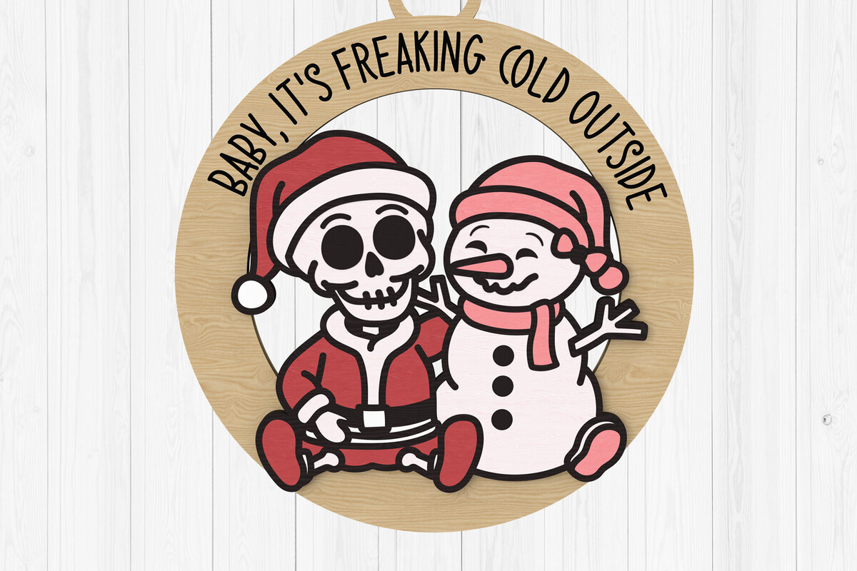 Intra απο ξύλο plywood 3mm-4mm πάχος - Ψυχρός εξωτερικός σκελετός &amp; Στολίδι Χιονάνθρωπος Δίασταση 6x6 cm INTRAFABR-108539355