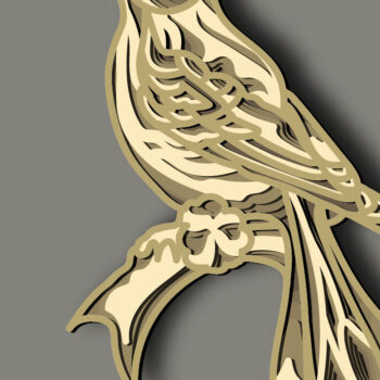 Intra απο ξύλο plywood 3mm-4mm πάχος - Colibri Multilayer /Κόντρα πλακέ Colibri Δίασταση 30x20 cm INTRAFABR-65086501 - Image 1