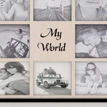 Intra απο ξύλο plywood 3mm-4mm πάχος - Κορνίζα κολάζ Ξύλινη κορνίζα Dxf Δίασταση 20x25 cm INTRAFABR-37058481 - Image 1