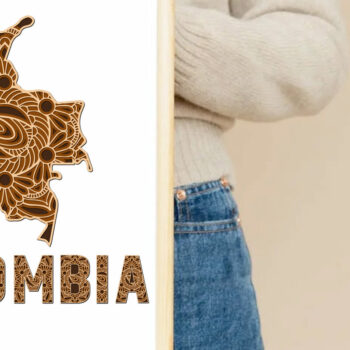 Intra απο ξύλο plywood 3mm-4mm πάχος - Ξύλινος χάρτης της χώρας Mandala της Κολομβίας Δίασταση 30x30 cm INTRAFABR-66984229 - Image 2