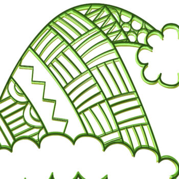 Intra απο ξύλο plywood 3mm-4mm πάχος - Έγχρωμο Mandala  Δίασταση 30x30 cm INTRAFABR-19920295 - Image 1