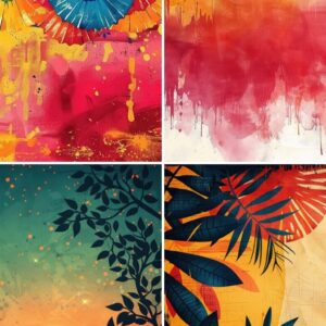 Intra απο ξύλο plywood 3mm-4mm πάχος - Πολύχρωμο φόντο Δίασταση 1740x1158 cm INTRAFABR-104422212