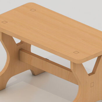 Intra απο ξύλο plywood 3mm-4mm πάχος - Μικρά σχέδια για τραπέζι πικνίκ Δίασταση 30x20 cm INTRAFABR-91139481 - Image 2