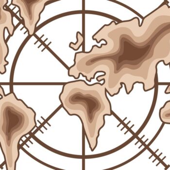 Intra απο ξύλο plywood 3mm-4mm πάχος - COMPASS MAP Έργο κοπής ξύλου με λέιζερ Δίασταση 32x27 cm INTRAFABR-35008386 - Image 6