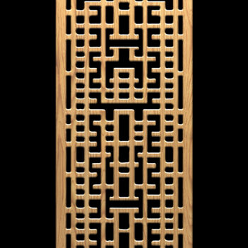 Intra απο ξύλο plywood 3mm-4mm πάχος - Σύνθετα μοτίβα κοπής με λέιζερ Δίασταση 3200x7200 cm INTRAFABR-118188051 - Image 3