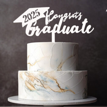 Intra απο ξύλο plywood 3mm-4mm πάχος - Συγχαρητήρια Graduate Cake Topper  Δίασταση 30x20 cm INTRAFABR-118761141 - Image 1
