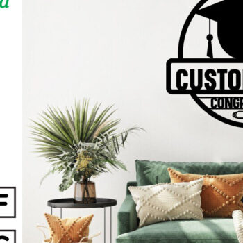 Intra απο ξύλο plywood 3mm-4mm πάχος - Συγχαρητήρια Class of 2024 Metal Sing Δίασταση 40x50 cm INTRAFABR-100258108 - Image 4