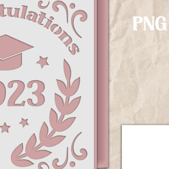 Intra απο ξύλο plywood 3mm-4mm πάχος - Συγχαρητήρια κάρτα με πολυεπίπεδη κοπή Δίασταση 20x20 cm INTRAFABR-68029616 - Image 1