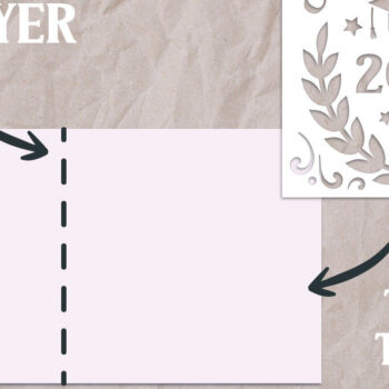 Intra απο ξύλο plywood 3mm-4mm πάχος - Συγχαρητήρια κάρτα με πολυεπίπεδη κοπή Δίασταση 20x20 cm INTRAFABR-68029616 - Image 2