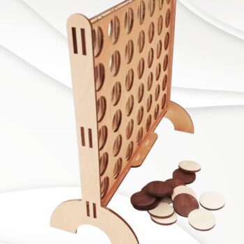 Intra απο ξύλο plywood 3mm-4mm πάχος - Συνδέω Δίασταση 30x20 cm INTRAFABR-30484685 - Image 2