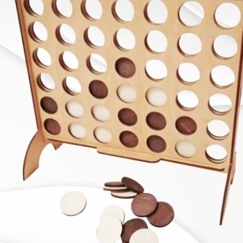 Intra απο ξύλο plywood 3mm-4mm πάχος - Συνδέω Δίασταση 30x20 cm INTRAFABR-30484685 - Image 3