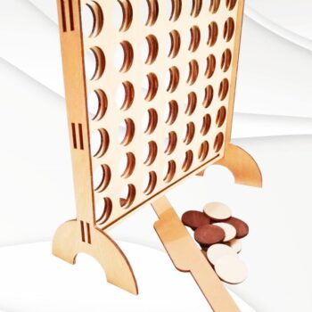 Intra απο ξύλο plywood 3mm-4mm πάχος - Συνδέω Δίασταση 30x20 cm INTRAFABR-30484685 - Image 4