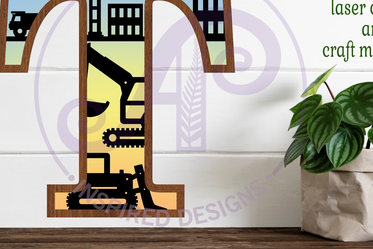 Intra απο ξύλο plywood 3mm-4mm πάχος - Κατασκευή Large T Wall Letter 3 Layer Δίασταση 30x20 cm INTRAFABR-115467092