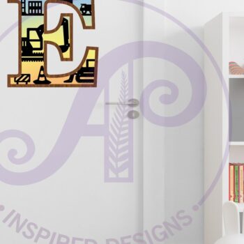 Intra απο ξύλο plywood 3mm-4mm πάχος - Κατασκευή Large Z Wall Letter 3 Layer Δίασταση 30x20 cm INTRAFABR-115467494 - Image 3