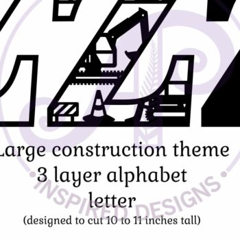 Intra απο ξύλο plywood 3mm-4mm πάχος - Κατασκευή Large Z Wall Letter 3 Layer Δίασταση 30x20 cm INTRAFABR-115466859 - Image 2