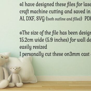 Intra απο ξύλο plywood 3mm-4mm πάχος - Construction Scene Cake Topper Laser Δίασταση 30x20 cm INTRAFABR-90684150 - Image 3