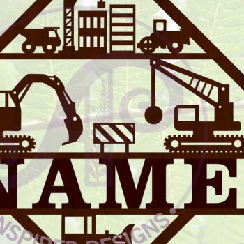 Intra απο ξύλο plywood 3mm-4mm πάχος - Πινακίδα ονόματος εργοταξίου Δίασταση 30x20 cm INTRAFABR-65796136 - Image 1