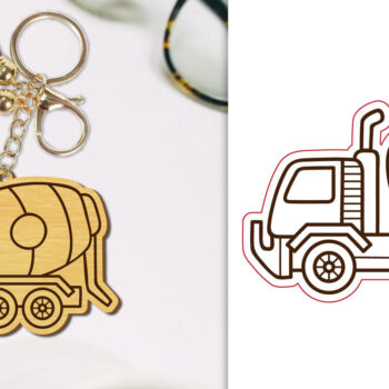 Intra απο ξύλο plywood 3mm-4mm πάχος - Πακέτα μπρελόκ για οχήματα κατασκευών Δίασταση 4x4 cm INTRAFABR-98123306 - Image 5