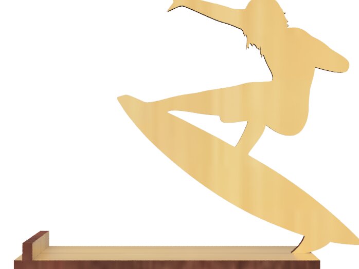 Intra απο ξύλο plywood 3mm-4mm πάχος - Βολική βάση τηλεφώνου για σερφ Δίασταση 30x20 cm INTRAFABR-117267873