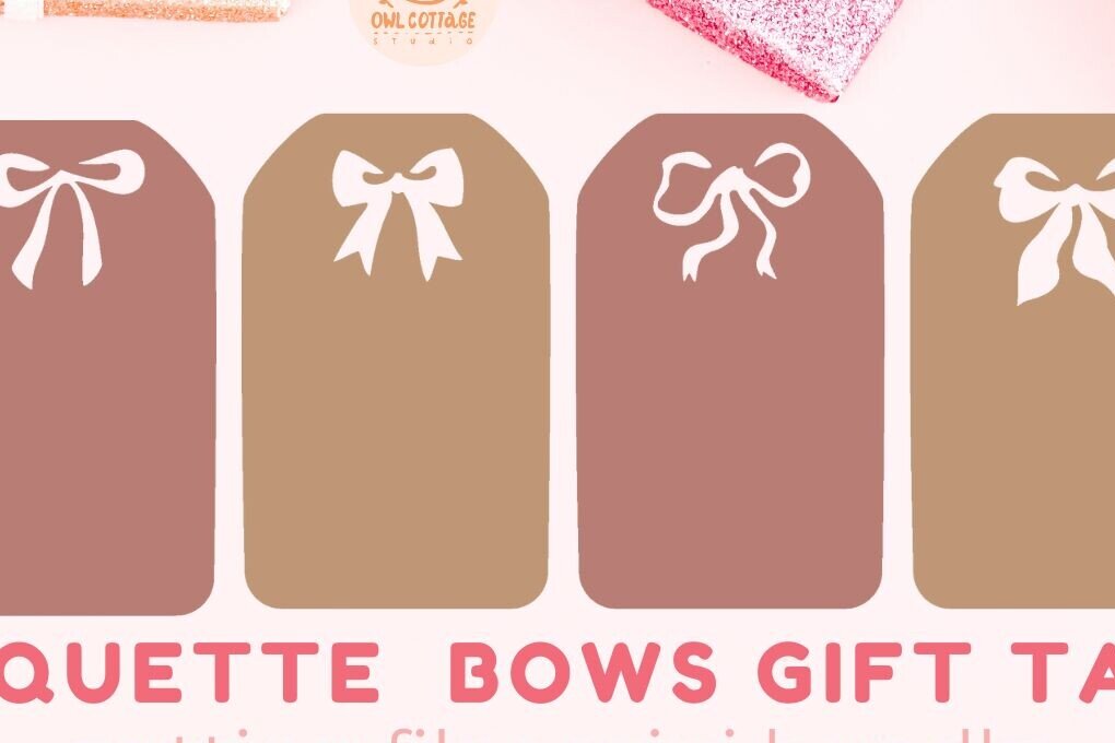 Intra απο ξύλο plywood 3mm-4mm πάχος - Κοκέτα Φιόγκος Ετικέτες δώρου Laser Cutting  Δίασταση 15x15 cm INTRAFABR-109295720