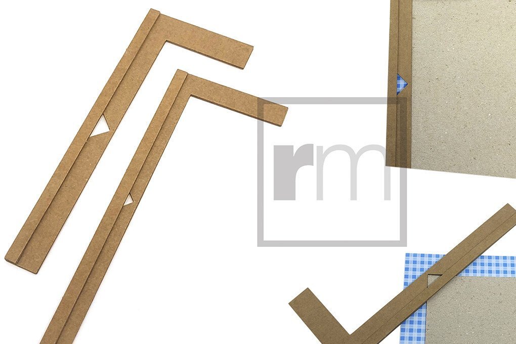 Intra απο ξύλο plywood 3mm-4mm πάχος - Πρότυπο εργαλείου κοπής γωνίας Δίασταση 30x20 cm INTRAFABR-39622440