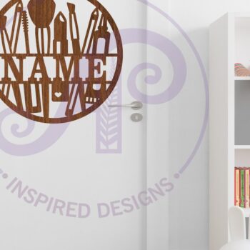 Intra απο ξύλο plywood 3mm-4mm πάχος - κοπής με λέιζερ Sin Name Cosmetics Δίασταση 30x20 cm INTRAFABR-96174242 - Image 4