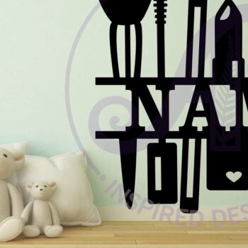 Intra απο ξύλο plywood 3mm-4mm πάχος - Εργαλεία καλλυντικών Όνομα Σήμα  Laser Cut Δίασταση 30x20 cm INTRAFABR-96343981 - Image 2