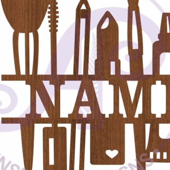 Intra απο ξύλο plywood 3mm-4mm πάχος - Εργαλεία καλλυντικών Όνομα Σήμα  Laser Cut Δίασταση 30x20 cm INTRAFABR-96343981 - Image 3