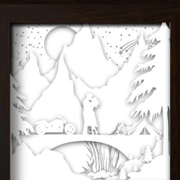 Intra απο ξύλο plywood 3mm-4mm πάχος - Ζευγάρι Δίασταση 20x20 cm INTRAFABR-26108232 - Image 3