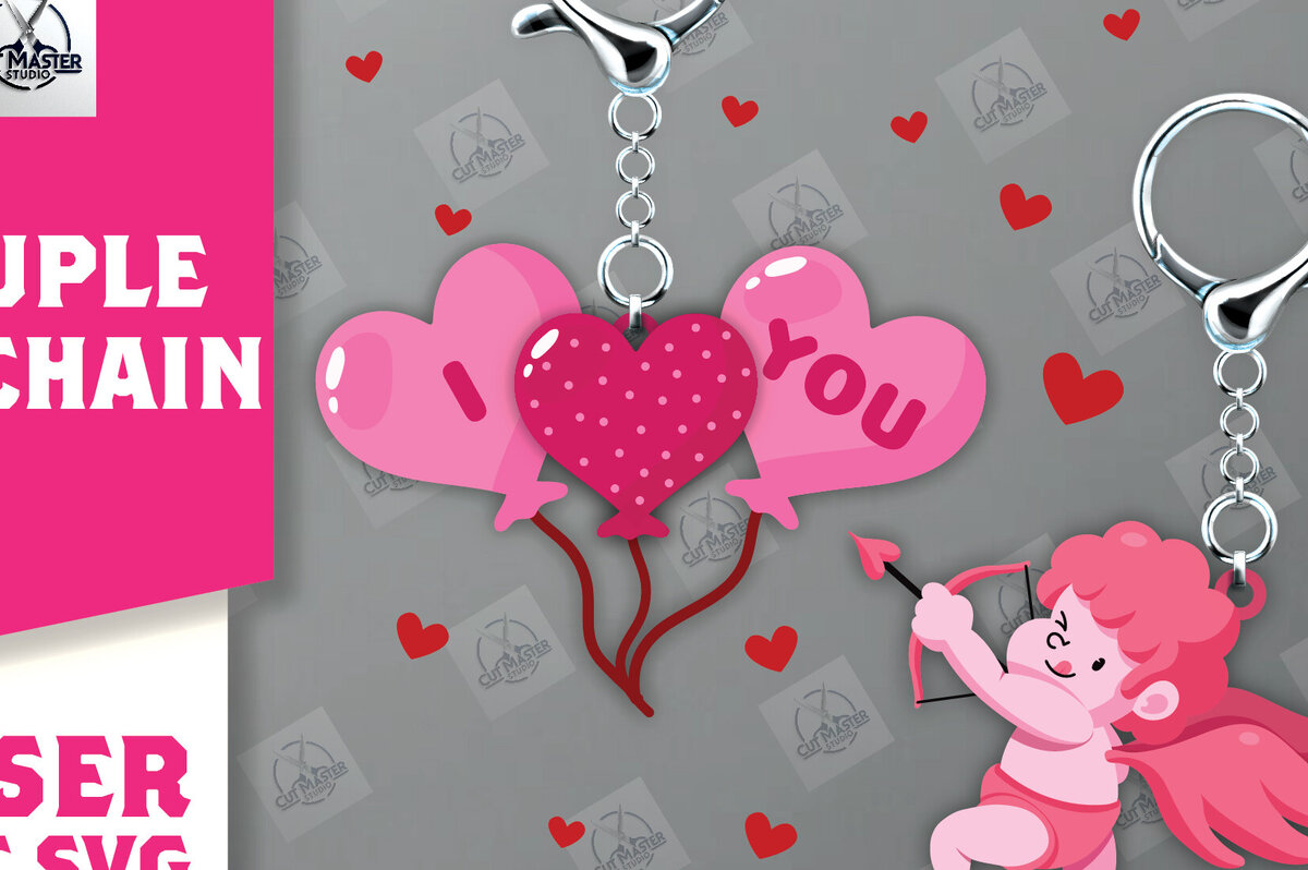 Intra απο ξύλο plywood 3mm-4mm πάχος - Μπρελόκ Ζευγάρι Laser Cut  Δίασταση 4x4 cm INTRAFABR-112811421